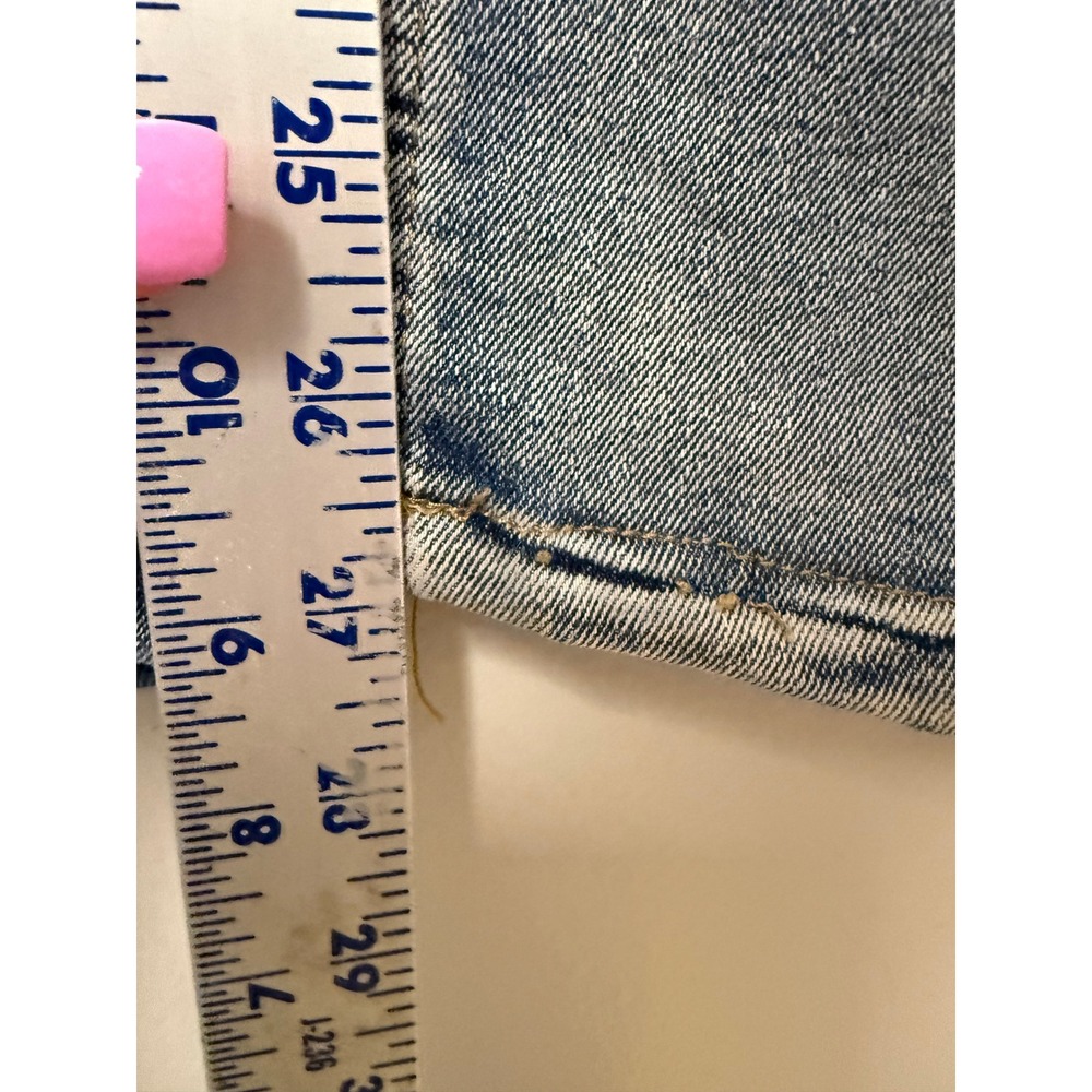Rise Supply Co Skinny Jeans Womens 17 Blue Indigo Vintage‎ Wash High Rise RSDM15 - Picture 4 of 8
